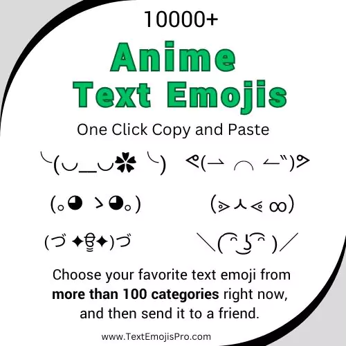 anime Text Emojis