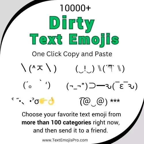 dirty Text Emojis