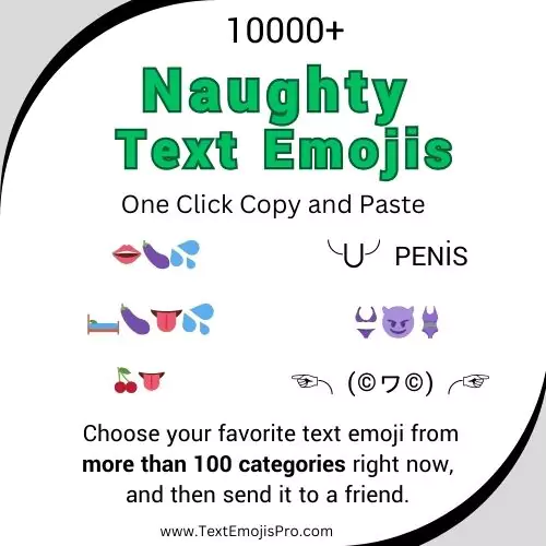 Naughty Text Emojis